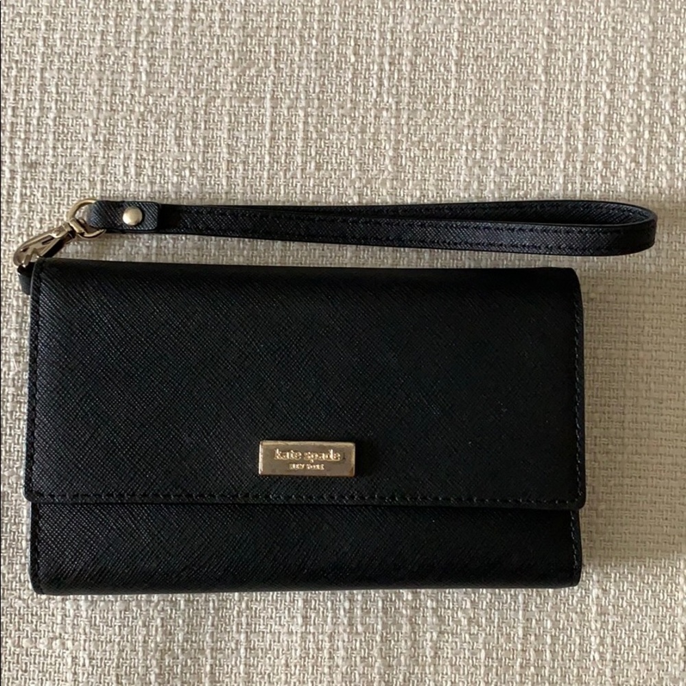 Black Kate Spade Wristlet/Wallet